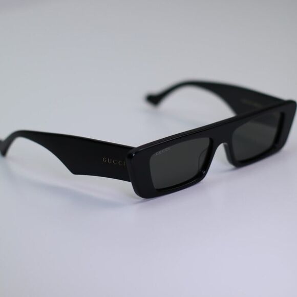 NEW Gucci Sunglasses GG1331S 001 Black Grey Unisex Authentic - Picture 2 of 12